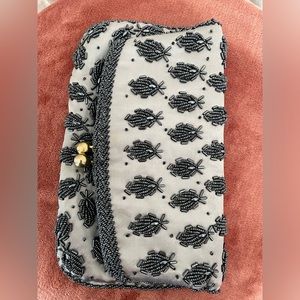 Vintage Hand Beaded Clutch